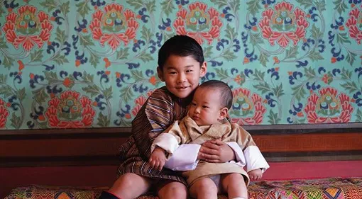 Дети короля Бутана