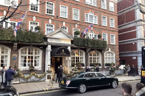 Мерприятие прошло в элитном ресторане отеля «Горинг»