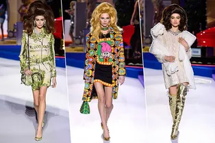 Магазин на диване: показ Moschino FW 2019