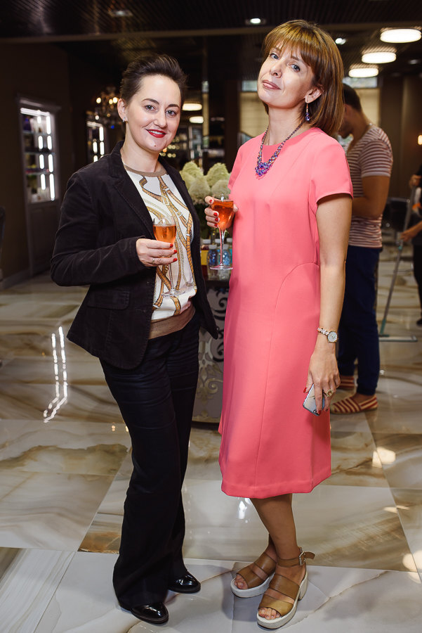 Дарья Дроздова (L’Oréal Professional) и Татьяна Самсонова (Cosmopolitan)