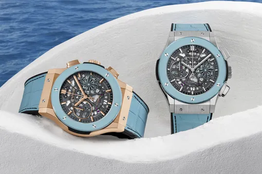 C любовью к лету: новые часы Hublot Classic Fusion Chronograph Mykonos