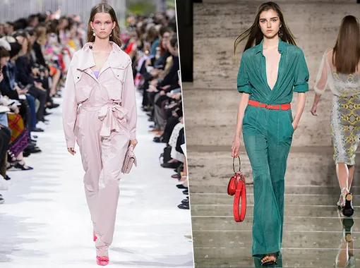 Valentino, весна – лето 2018 \ Salvatore Ferragamo, весна – лето 2018