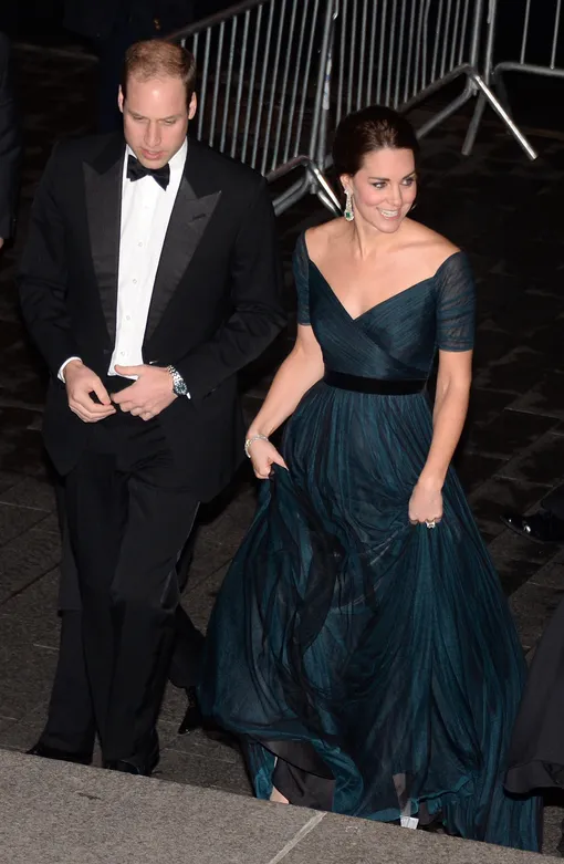 Принц Уильям и Кейт Миддлтон в 2014 году