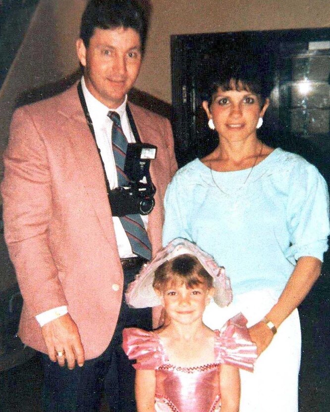 Бритни Спирс с отцом Джейми и матерью Линн