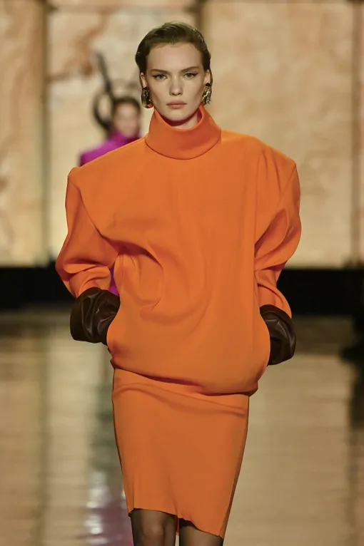 Saint Laurent, осень-зима 2025-2026 Модные цвета на осень 2025