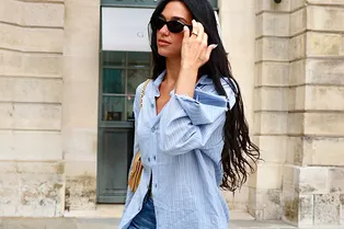 Эта стилизация базовой рубашки — главный тренд лета, и ее уже попробовала Дуа Липа Эта стилизация базовой рубашки — главный тренд лета, и ее уже попробовала Дуа Липа