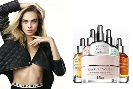 Dior представил новую линию средств, предупреждающих старение кожи Capture Youth
