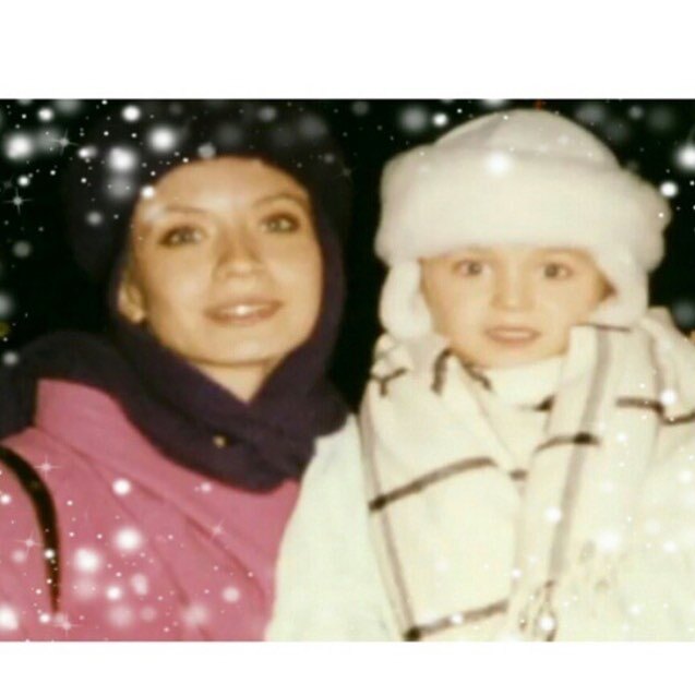 Полина Гагарина с мамой