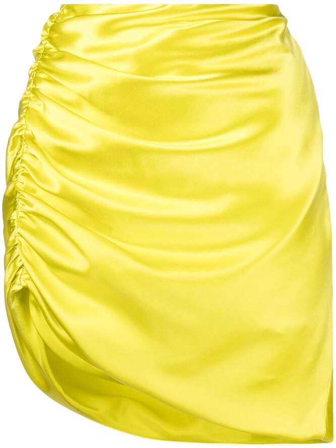 Шелковая желтая юбка Michelle Mason, 43 900 руб.