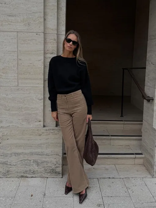 с чем носить джинсы клеш в 2026-м