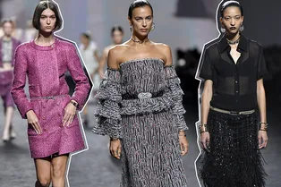 Ирина Шейк впервые дефилировала на показе Chanel в Париже Ирина Шейк впервые дефилировала на показе Chanel в Париже