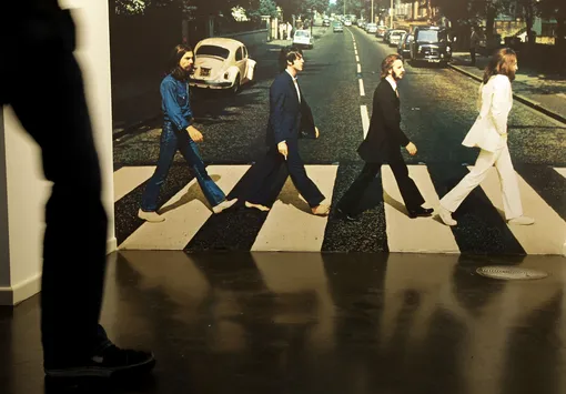 Фото с обложки альбома «Abbey Road», The Beatles