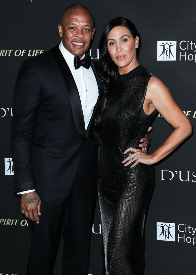 Dr Dre с женой