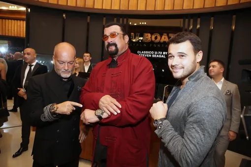 Стивен Сигал и Эмин Агаларов Стивен Сигал и Эмин Агаларов