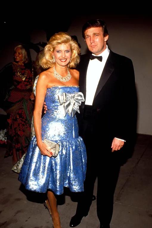 Ивана и Дональд Трамп в 1987 году