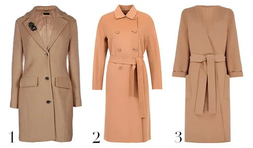 1. Пальто из шерсти и акрила, Marciano Guess, 22 390 руб., Guess; 2. Шерстяное пальто, Weekend Max Mara, 57 900 руб., Weekend Max Mara; 3. Пальто из шер сти и полиэстера, Marks & Spencer, ок. 10 000 руб., Marks & Spencer 1. Пальто из шерсти и акрила, Marciano Guess, 22 390 руб., Guess; 2. Шерстяное пальто, Weekend Max Mara, 57 900 руб., Weekend Max Mara; 3. Пальто из шер сти и полиэстера, Marks & Spencer, ок. 10 000 руб., Marks & Spencer