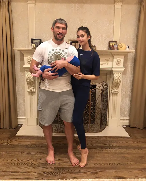 Александр Овечкин с Анастасией Шубской Александр Овечкин с Анастасией Шубской