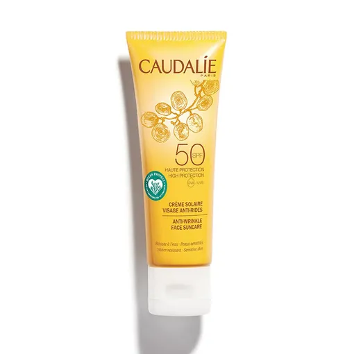 CAUDALIE SOLEIL DIVIN ANTI-AGEING FACE SUNCARE SPF50