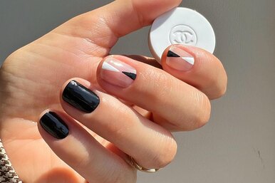 маникюр Tuxedo Nails: красивый дизайн, который понравится поклонникам минимализма