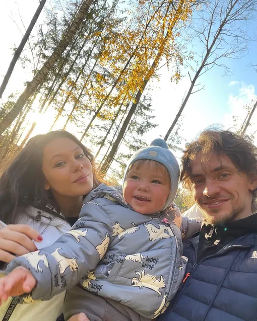Сергей Полунин и Елены Ильиных с сыном