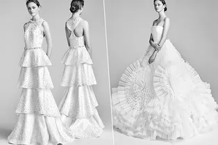 От пышного платья до брючного костюма: 23 свадебных наряда Viktor & Rolf