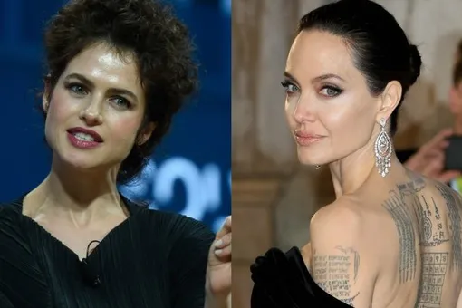 Повторяется: новая пассия Брэда Питта в черном total look, как у Анджелины Джоли