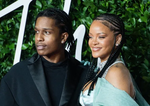 ASAP Rocky и Рианна на The Fashion Awards в Лондоне