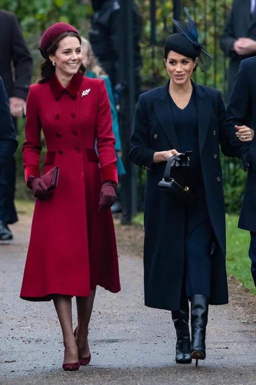 Кейт Миддлтон и Меган Маркл