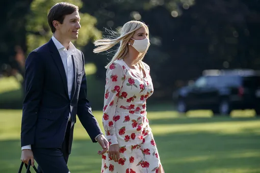Иванка Трамп с мужем Иванка Трамп с мужем