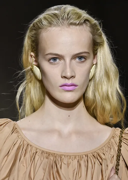 Макияж с матовой помадой