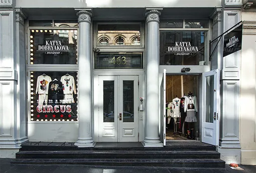 Магазин Катя Добряковой в Нью-Йорке