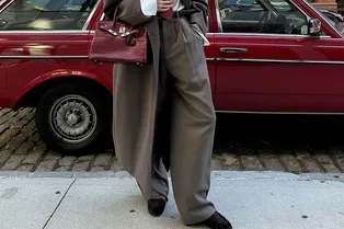 Как выбрать модные широкие брюки на осень Как выбрать модные широкие брюки на осень