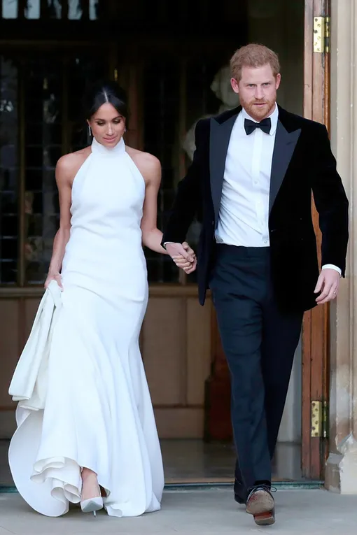Меган Маркл и Принц Гарри после свадьбы, 2018