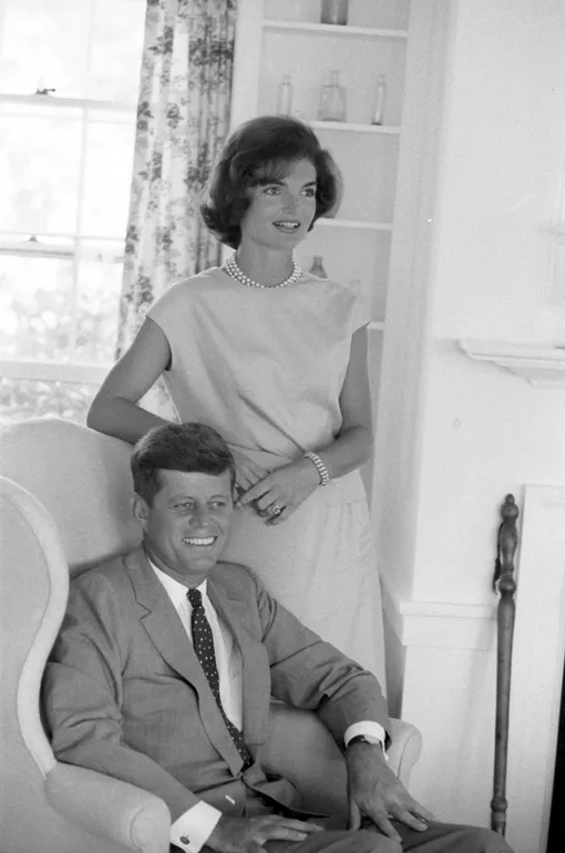 Жаклин и Джон Кеннеди в 1959 году.
