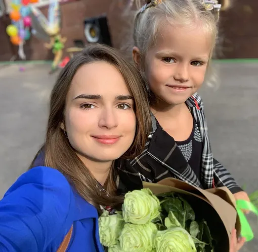 Софья Карпунина с дочерью Клементиной Шипенко