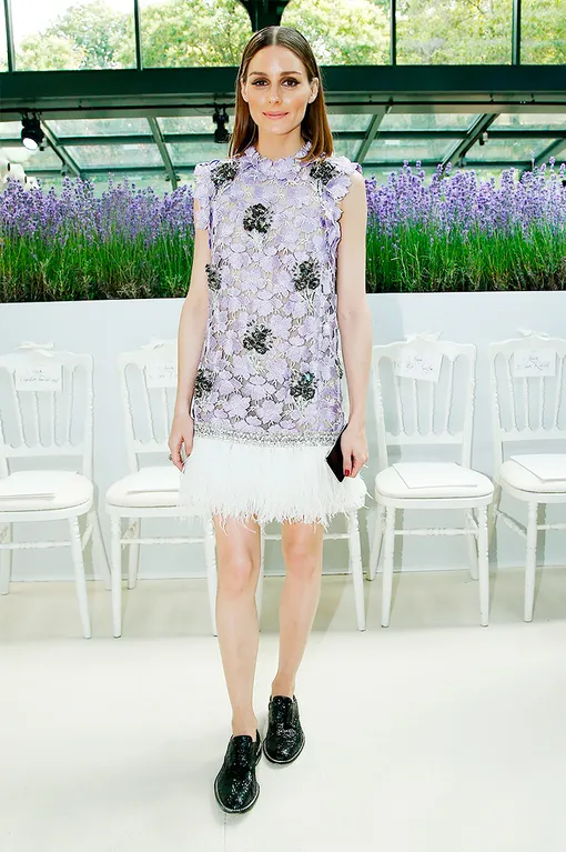 Оливия Палермо в Giambattista Valli Оливия Палермо в Giambattista Valli