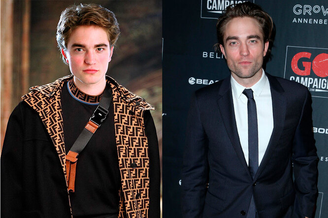 Роберт Паттинсон тогда и сейчас Роберт Паттинсон тогда и сейчас