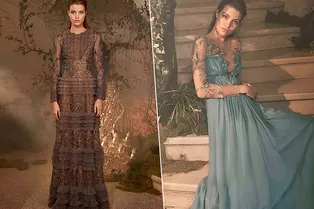 Wow! 18 вечерних образов Alberta Ferretti Limited Edition с брюками и свитерами