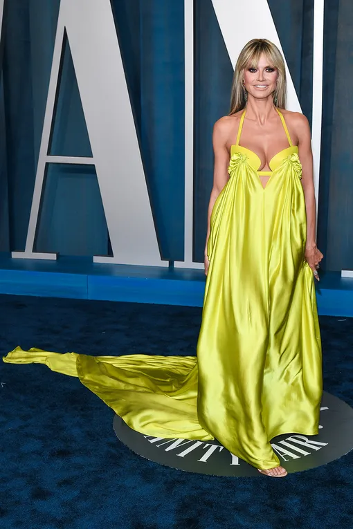 Хайди Клум на афтепати премии «Оскар» в 2022 году