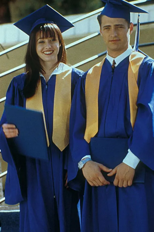 Шэннен Доэрти и Джейсон Пристли в сериале «Беверли-Хиллз 90210»