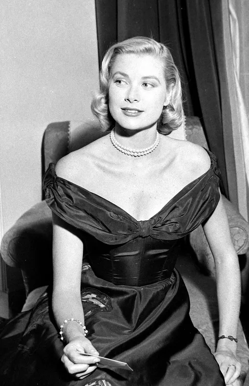 Грейс Келли на Каннском кинофестивале в 1955 году