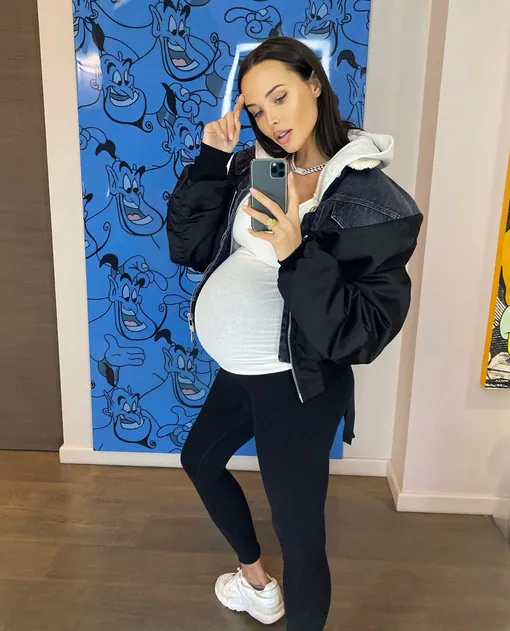 Анастасия Решетова во время беременности