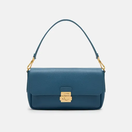 C-ME Lock синяя сумка Coccinelle на весну