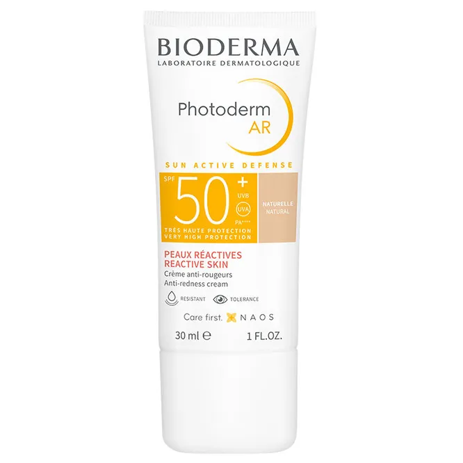 Солнцезащитный крем для реактивной кожи Photoderm AR, Bioderma, 2146 руб.