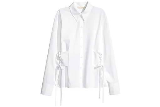 Хлопковая блуза, H&M, 2499 руб., H&M