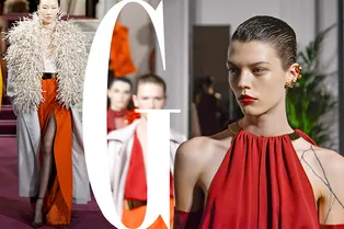 Самые модные цветовые сочетания весны в кутюрной коллекции Valentino Самые модные цветовые сочетания весны в кутюрной коллекции Valentino