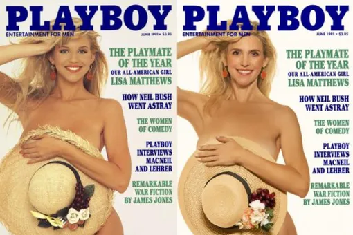 Еще горячо: бывшие модели Playboy повторили свои обложки из прошлого