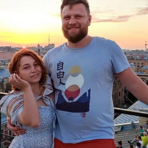 Ксения Сябитова с мужем Ксения Сябитова с мужем