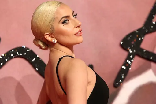 Снова в деле: Леди Гага выступила в Лос-Анджелесе в прозрачном комбинезоне