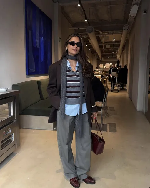 Джемпер в полоску